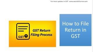 Monthly Return Filing Procedure in GST Scenario (Malayalam)