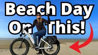 Beach Ride Along on the Cycrown CycVerve Ebike