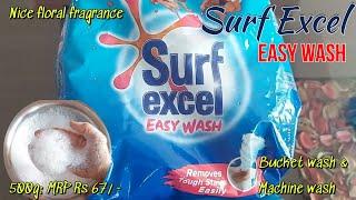 "Surf Excel Easy Wash Review and Demonstration" | How to use Surf Excel Easy Wash