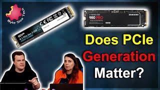 Does PCIe Gen 3.0 vs PCIe Gen 4.0  Generation Matter?