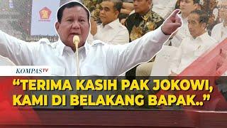 [FULL] Pidato Prabowo depan Jokowi di Rapimnas Gerindra  Puji Jokowi soal Kenegarawanan