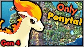 Can I Beat Pokemon Platinum with ONLY Ponyta?  Pokemon Challenges ► NO ITEMS IN BATTLE