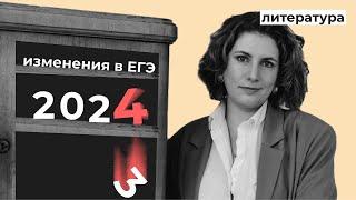 Изменения в ЕГЭ 2024 // Эксперт об экзамене по литературе