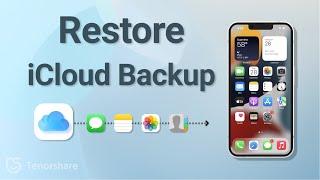 How to Restore iPhone 13 from iCloud Backup
