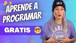 ¿Se puede aprender a programar GRATIS?  Te explico como