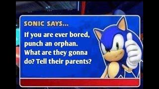 Sonic Says...