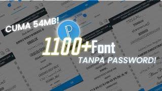 1100+ Font Pixellab Tanpa Password 2022