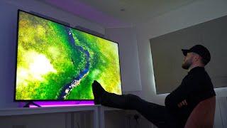 LG Nano75 75 inch 4K NanoCell TV UNBOXING! | Best LARGE TV 2021?