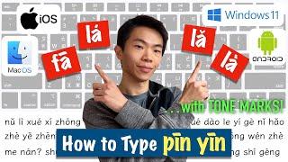 How to Type Pīnyīn (with TONES!! ā á ǎ à)
