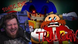 Реакция на SONIC.EXE TRILOGY - ВСЕ СЕРИИ НА РУССКОМ