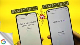 Realme UI 2.0 Vs Realme UI 1.0 | Full Camparison | Speed Test  | New Features Based On Android 11