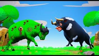 Zombie Buffalo Apocalypse! Can BLACK BULL Save the Day?