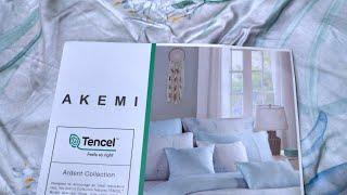 AKEMI TENCEL Cooling Super Soft Bedsheet - Unboxing