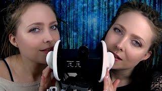 TWINtastic ASMR ~ Close Up Ear Nomming, Whispers & Kisses 