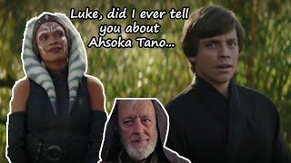 Luke Meets His Father's Exotic Teenage Alien Apprentice