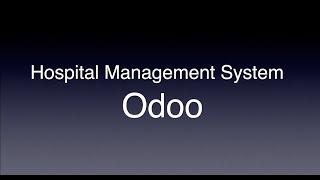 Hospital Management System in #odoo Demo by #AlmightyCS #Odoov16