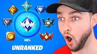 1st TIME Playing Fortnite RANKED!