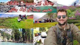 chitral kay 5 khubsurat Maqamat | paces to visit in chitral | beautiful places in chitral |