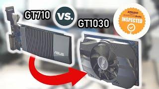 Replacing And Comparing GT710 with a GT1030