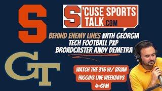 Georgia Tech Broadcaster Previews Syracuse Football