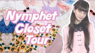 NYMPHET & KAWAII WARDROBE TOUR (2018) | HUGE CLOSET TOUR  Romwe, Shein, Jfashion + More!