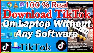 How to install tiktok on laptop without Blue Stack | how to download tiktok on laptop Hamro Academy