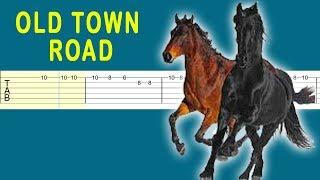 Old Town Road / Guitarra Tutorial TABS Cover