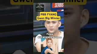 PBB FYANG, GWEN BIG WINNER #pbbgen11 #pbb #pinoybigbrother #fyang #sofiasmith #viral #fyp #shorts