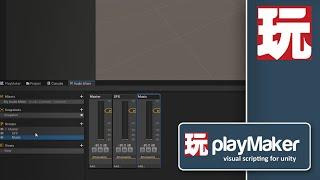 Playmaker Tutorial - Change/Set Audio Mixer Volume