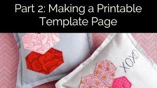 Making a Printable EPP Template Page in Google Drive