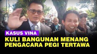 Tertawa Bangga Pengacara Pegi, Kuli Bangunan Menang Lawan Polisi Kasus Vina Cirebon