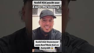 Nabil Kid Statement zum Beef Mois Kid vs Aanyskh  #nabilkid #moiskid #aanyskh #statement #viral