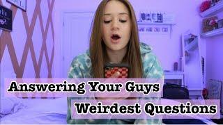 Answering Your Guys Weirdest Questions | Riley Lewis