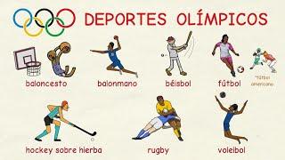 Learning Spanish: Sports of the Olympic Games  (intermediate level)