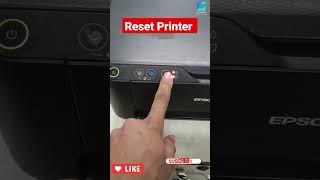 How to Fix Epson L3110 L3210 Printer Red light Blinkking_Reset #printer