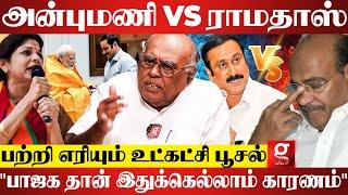 "Sowmiya Anbumani தோத்து போனதுக்கு அன்புமணி தான் காரணம்" | Pazha Karuppiah | Ramadoss | PMK vs DMK