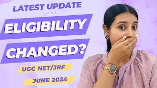 Eligibility changed for NET/JRF exam | No need of Master’s degree  | Latest Update by UGC
