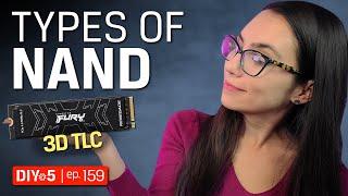 What’s the difference between SLC, MLC, TLC and 3D NAND? - DIY in 5 Ep 159