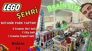 LEGO'DAN ŞEHİR YAPIYORUM! BÖLÜM 14 - 11 LEGO SETİ & KARAVAN PARK YAPTIM! BAYRAM ÇEKİLİŞİ!!!