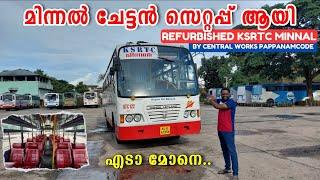 എടാ മോനെ  Refurbished KSRTC മിന്നൽ | ATC 122 SBY - TVM | Works by KSRTC Central Works, Pappanamcode