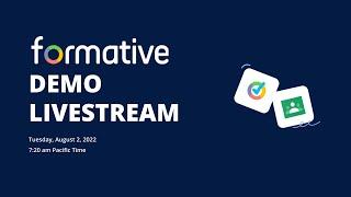 AppsEvents Formative Demo Livestream