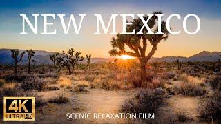 NEW MEXICO 4K Scenic Relaxation Film with Calm & Relaxing Music | Aerial Cinematic Drone Film