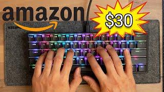 I cheated in the $30 keyboard modding challenge