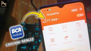 Cara Top Up Shopeepay Lewat M Banking BCA | Isi Saldo Shopeepay Lewat BCA Mobile