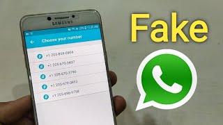 How To Create Fake Whatsapp Account 2024 | How to get a virtual number for WhatsApp