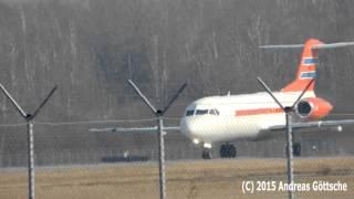 König Willem Alexander und Maxima Landung Lübeck Airport