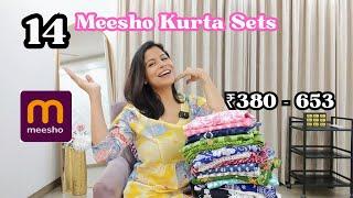 Huge Meesho Kurta Sets & Co-ord Sets Haul (₹230-653) l Dream Simple