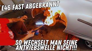 Unnnnd Die Zweite ANTRIEBSWELLE ist GERISSEN..... & KARRE FAST ABGEFACKELT