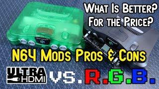 N64 Ultra HDMI & RGB Mods Pros & Cons - Which Is Worth Your Money?