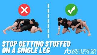 Single Leg Finishing Options for Jiu Jitsu